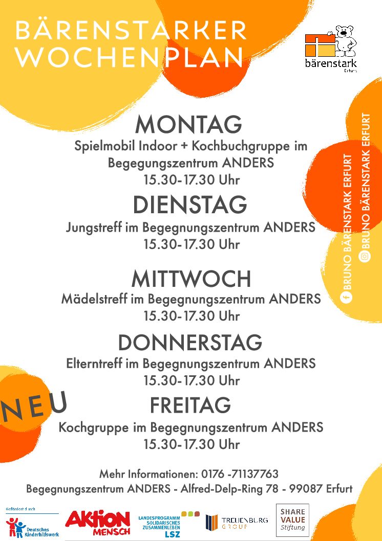 Wochenplan bs ab Okt