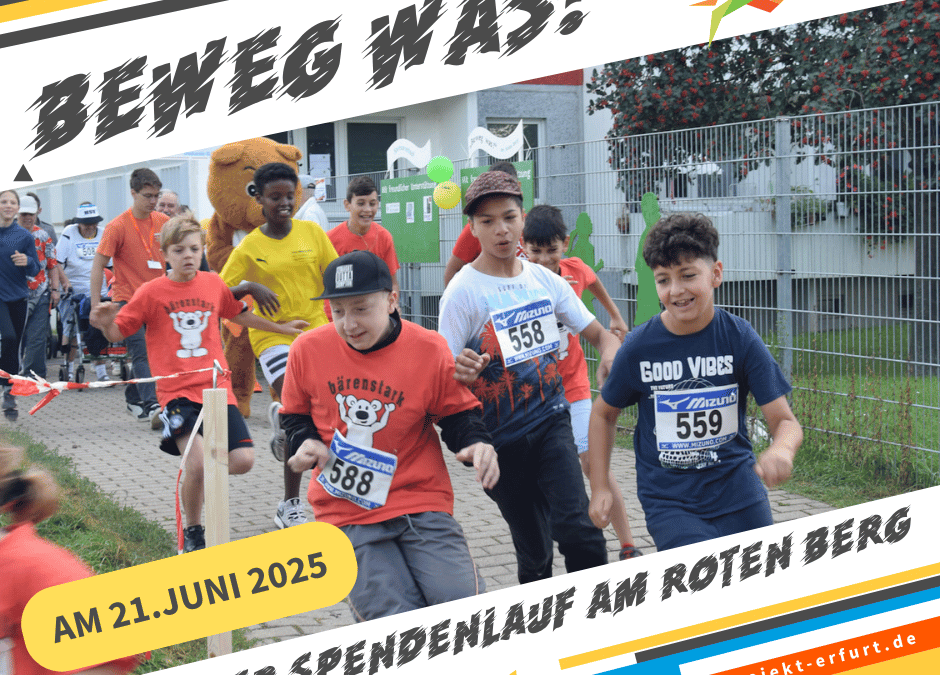 Beweg was! Der Spendenlauf am Roten Berg 2025