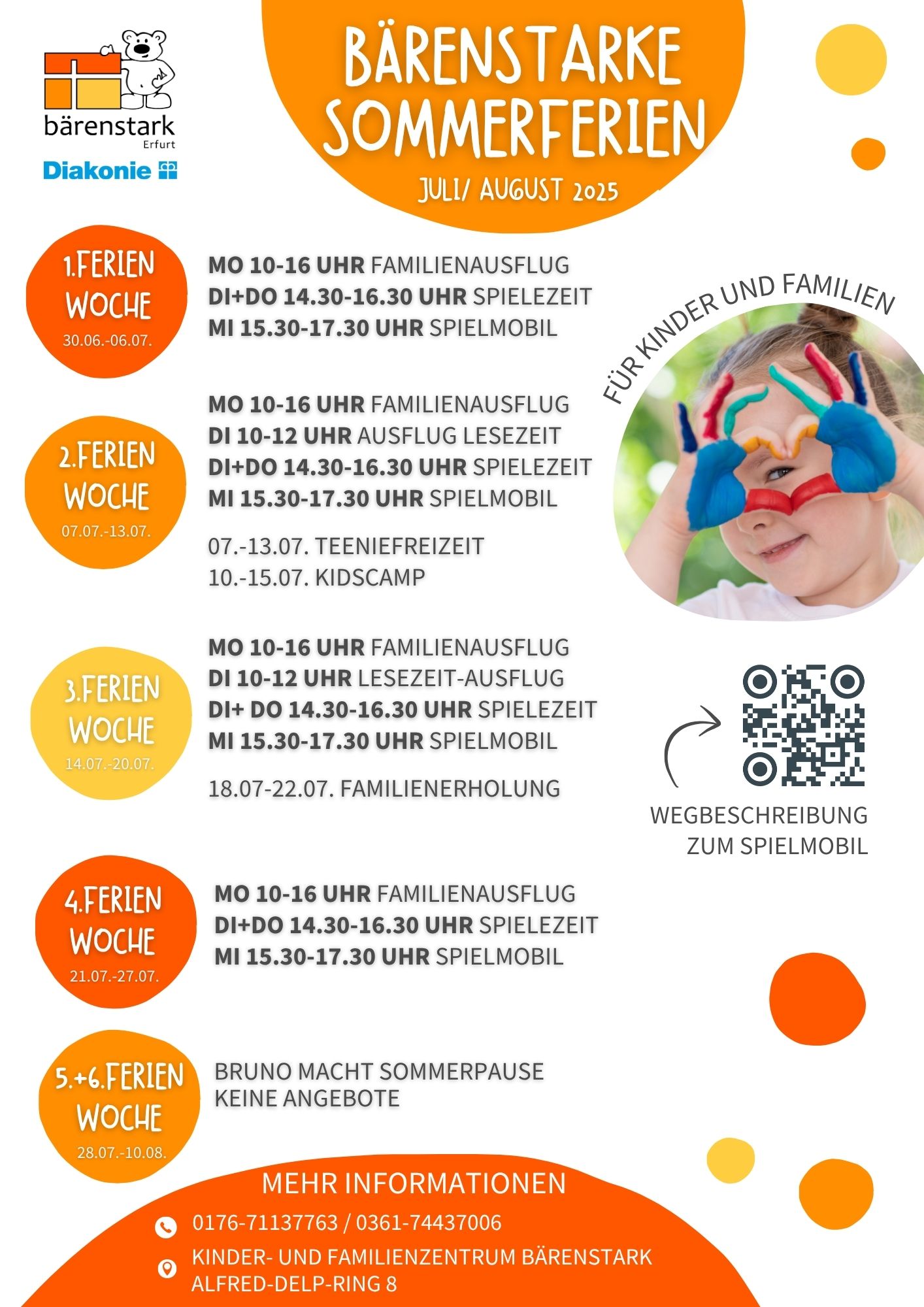 2025 Sommerferien Übersicht